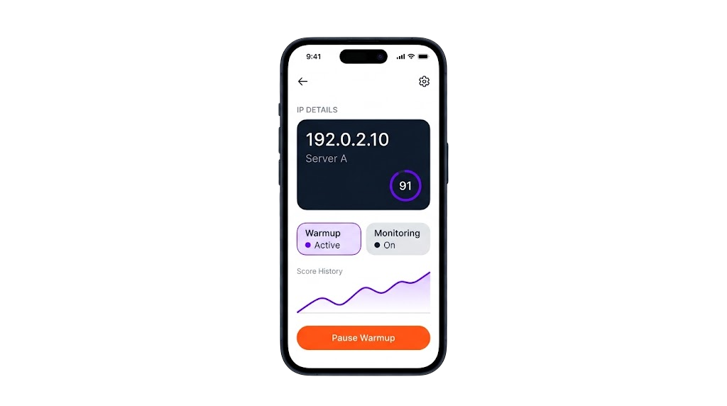 Know when it is ready product screen